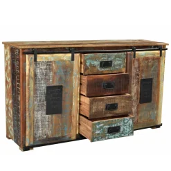 Wohnzimmer Sideboard Vayamos in Braun Bunt