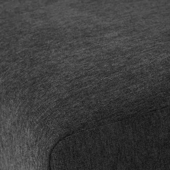 Wohnzimmer Sitzhocker in Dunkelgrau - Marietta