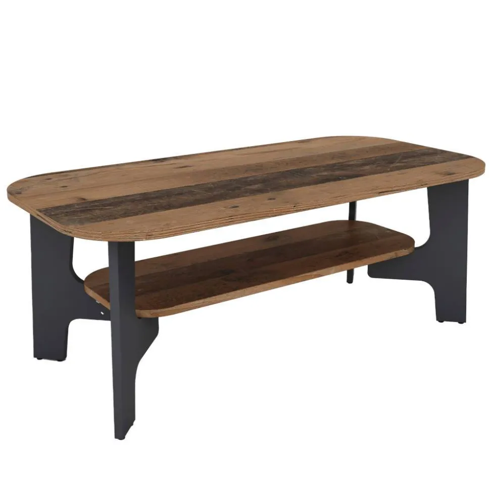 Wohnzimmer Sofatisch mit zusätzlicher Ablage - Ricarda