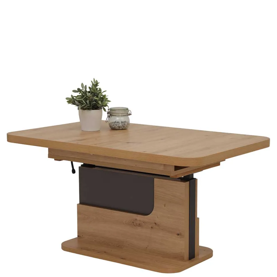 Wohnzimmer Säulentisch höhenverstellbar - Karima