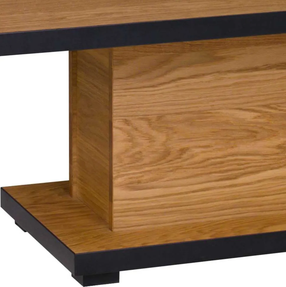 Wohnzimmer Säulentisch in Eiche - Sennya