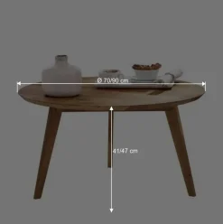 Wohnzimmer Tisch rund - Baluna