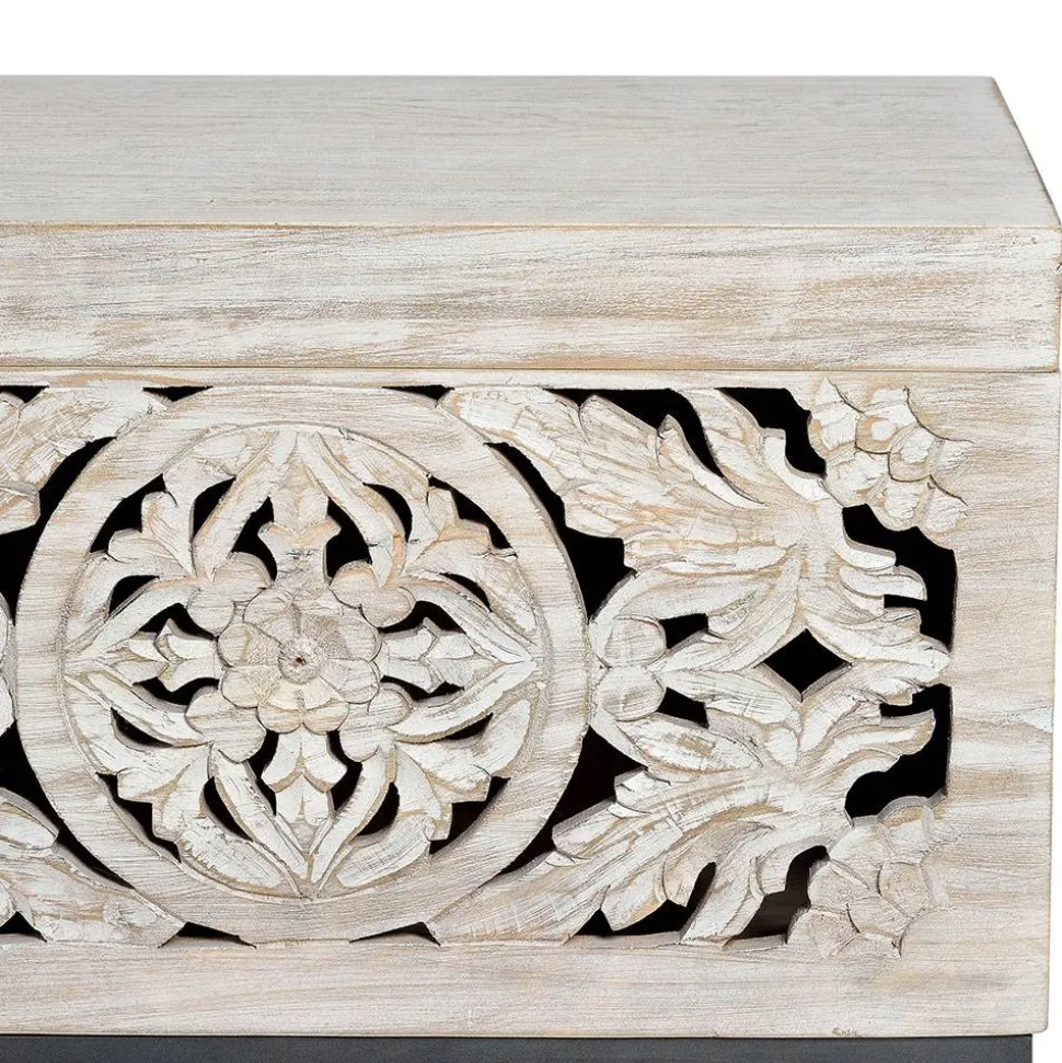 Wohnzimmer Truhentisch im Vintage Look - Fudorus