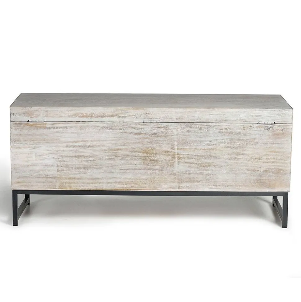 Wohnzimmer Truhentisch im Vintage Look - Fudorus