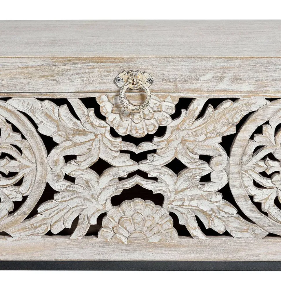 Wohnzimmer Truhentisch im Vintage Look - Fudorus