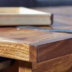 Wohnzimmer Truhentisch mit Weinregal - Ovalle