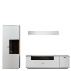 Wohnzimmer TV Anbauwand 270 cm breit - Apulco (dreiteilig)