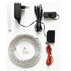 Wohnzimmer TV Anbauwand 270 cm breit - Apulco (dreiteilig)