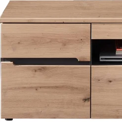 Wohnzimmer TV Anbauwand in Wildeiche - Kuetra (dreiteilig)