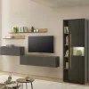 Wohnzimmer TV-Anbauwand Set - Ahilav (sechsteilig)