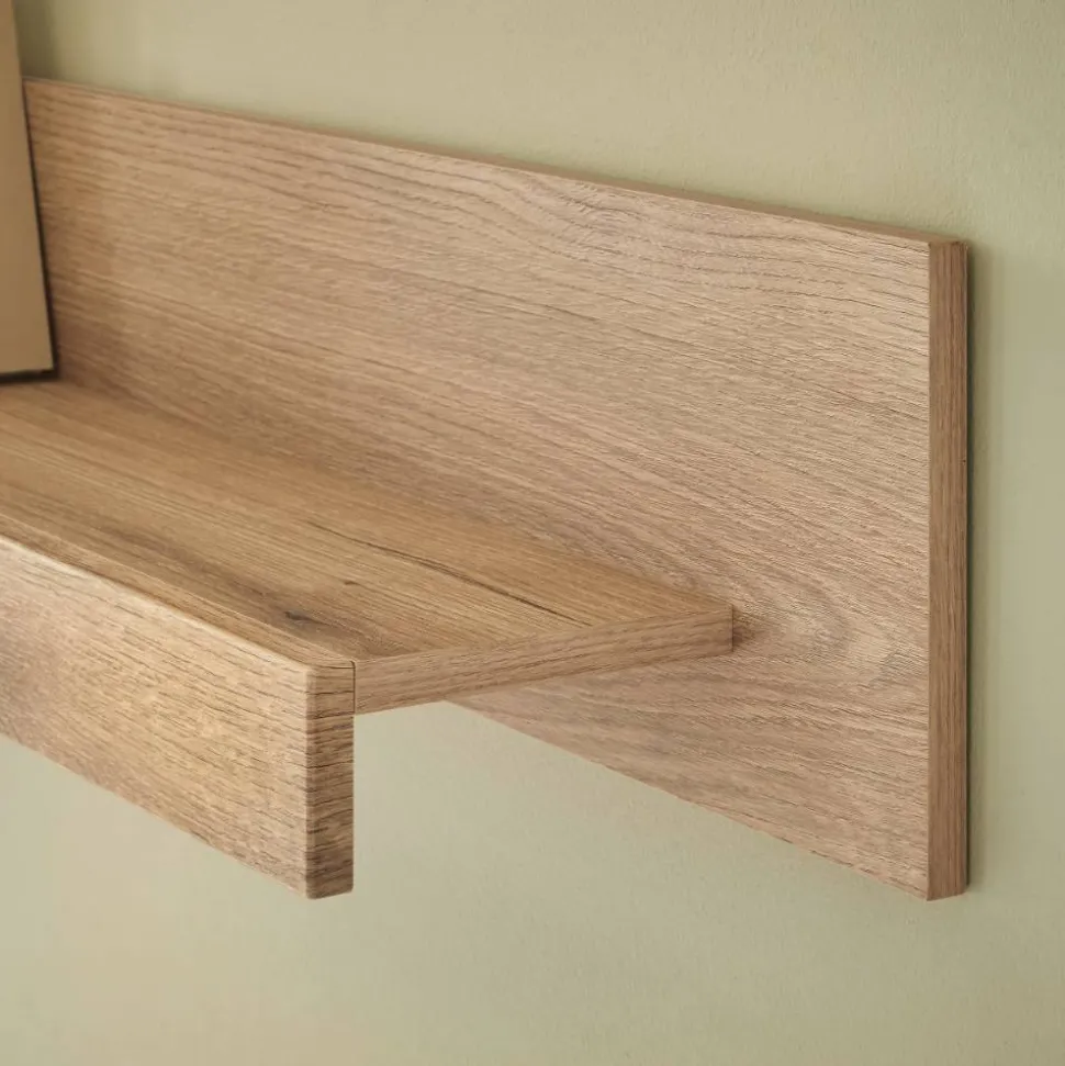 Wohnzimmer TV-Möbel-Set in Eiche - Brocus (vierteilig)