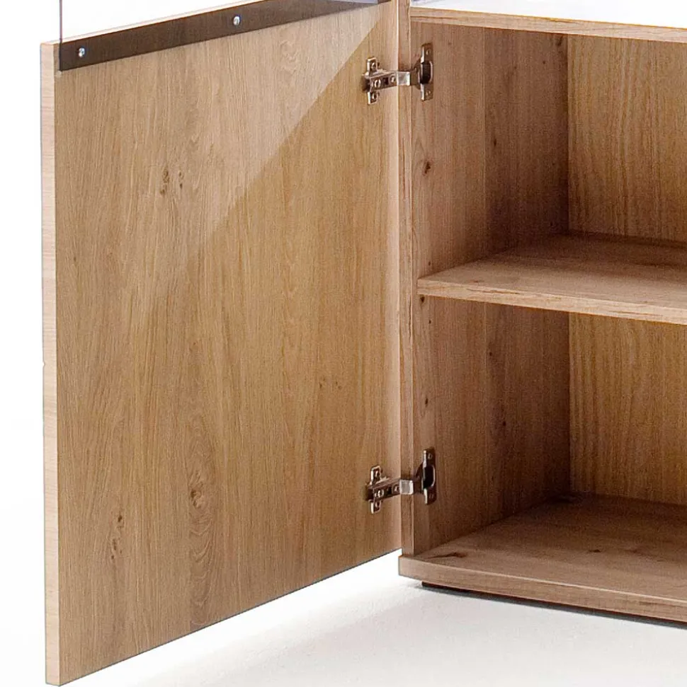 Wohnzimmer Vitrine Highboard zweifarbig - Vecenda