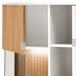 Wohnzimmer Vitrinenschrank mit LED Beleuchtung - Miloris