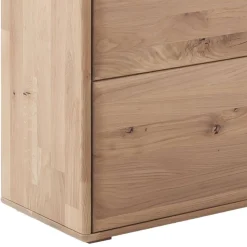 Wohnzimmer Vitrinenschrank in Asteiche Hell - Azzurian