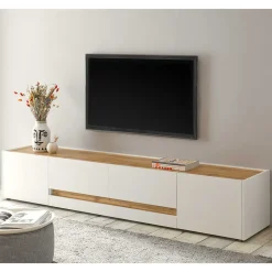 Wohnzimmer Wandregal & TV Board - Nonessia (zweiteilig)