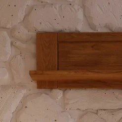 Wohnzimmer Wohnwand Ladressa aus Wildeiche geölt und gewachst (vierteilig)