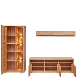 Wohnzimmereinrichtung Set - Amyonta (dreiteilig)