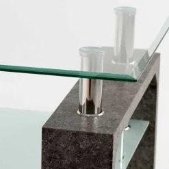 Wohnzimmer-Glastisch in modernem Design - Arthus