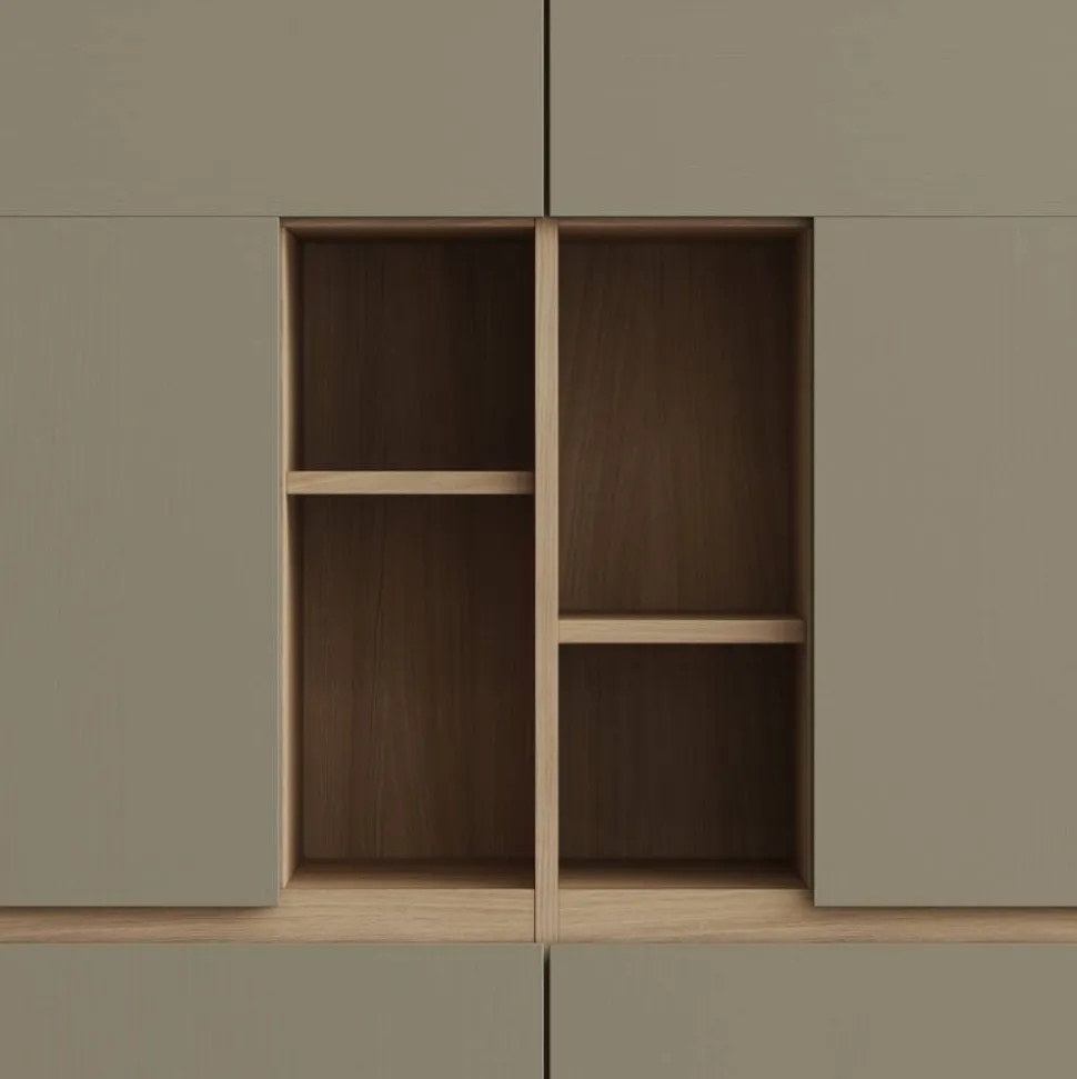 Wohnzimmermöbel Kombi - Scandi Chic - Promo (vierteilig)