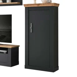 Wohnzimmermöbel TV Anbauwand Set - Lionel (vierteilig)