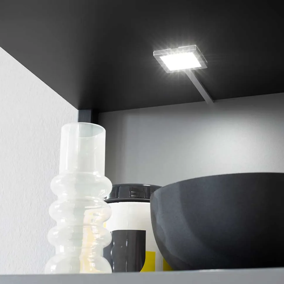 Wohnzimmermöbel TV Wand in Grau - Ridona (dreiteilig)