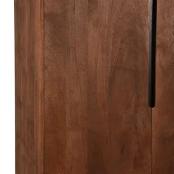 Wohnzimmerschrank in Mangoholz Dunkelbraun - Enija