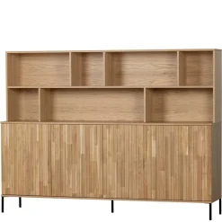 Wohnzimmerschrank mit 4 Türen & 7 Fächern - Cegrada