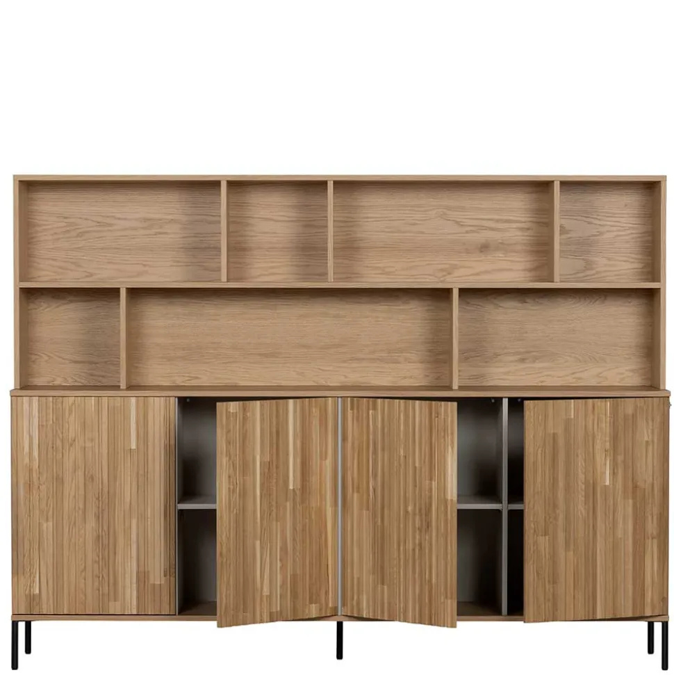 Wohnzimmerschrank mit 4 Türen & 7 Fächern - Cegrada