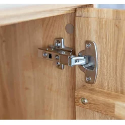 Wohnzimmerschrank mit Glas und LED Licht - Cocondar