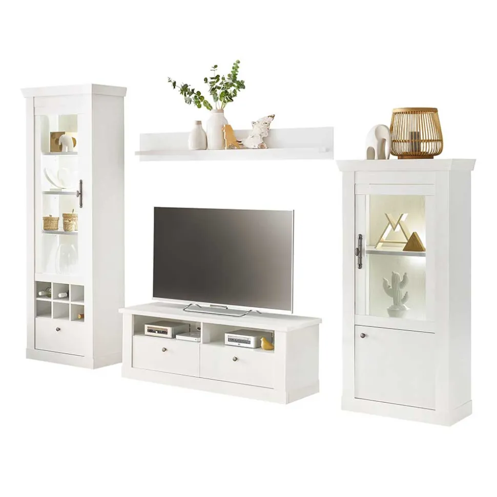 Wohnzimmerschränke & Wandboard Set - Liancos (vierteilig)