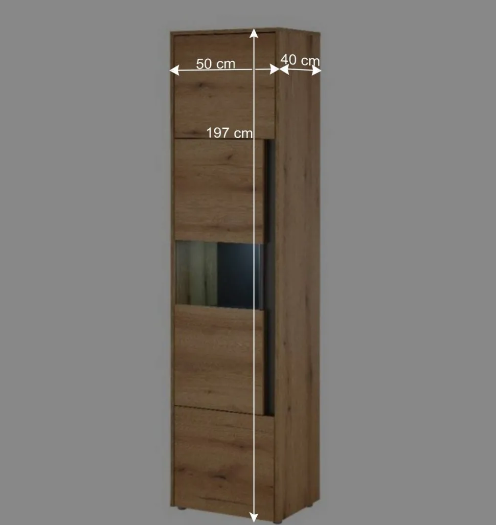 Wohnzimmerschränke und Paneel Set - Colomania (vierteilig)