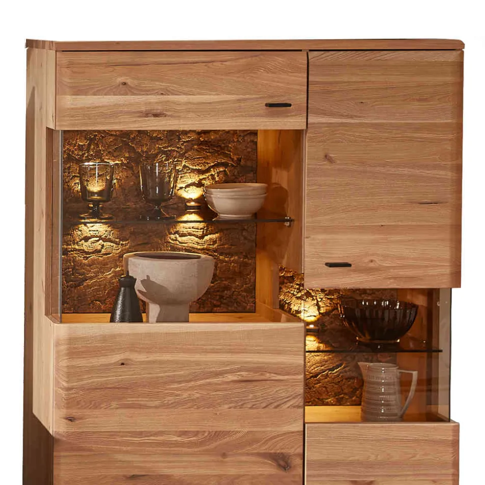 Wohnzimmerschränke und Regal Set - Cassna (vierteilig)