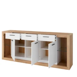 Wohnzimmerschränke und Wandboard Set - Adejano (dreiteilig)