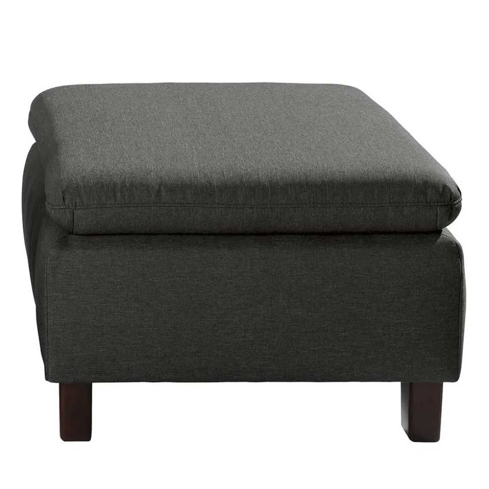 Wohnzimmersessel in Anthrazit und Nussbaum - Classimo