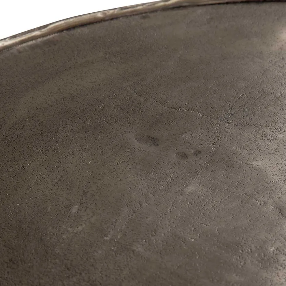 Wohnzimmertisch Duo in Schwarz Nickel - Grodasso (zweiteilig)