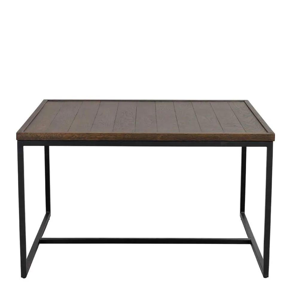 Wohnzimmertisch in Eiche Dunkel & Schwarz - Stamforts