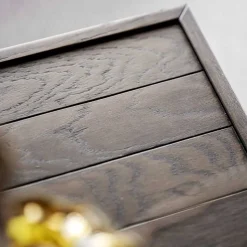 Wohnzimmertisch in Eiche Dunkel & Schwarz - Stamforts