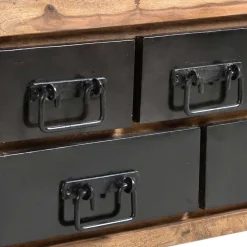 Wohnzimmertisch Mendoza im Industrial Design