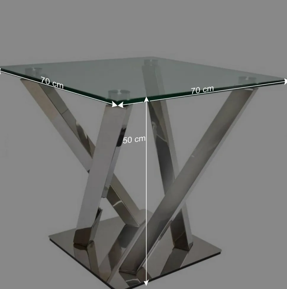 Wohnzimmertisch mit Mikado Fußgestell - Tudan