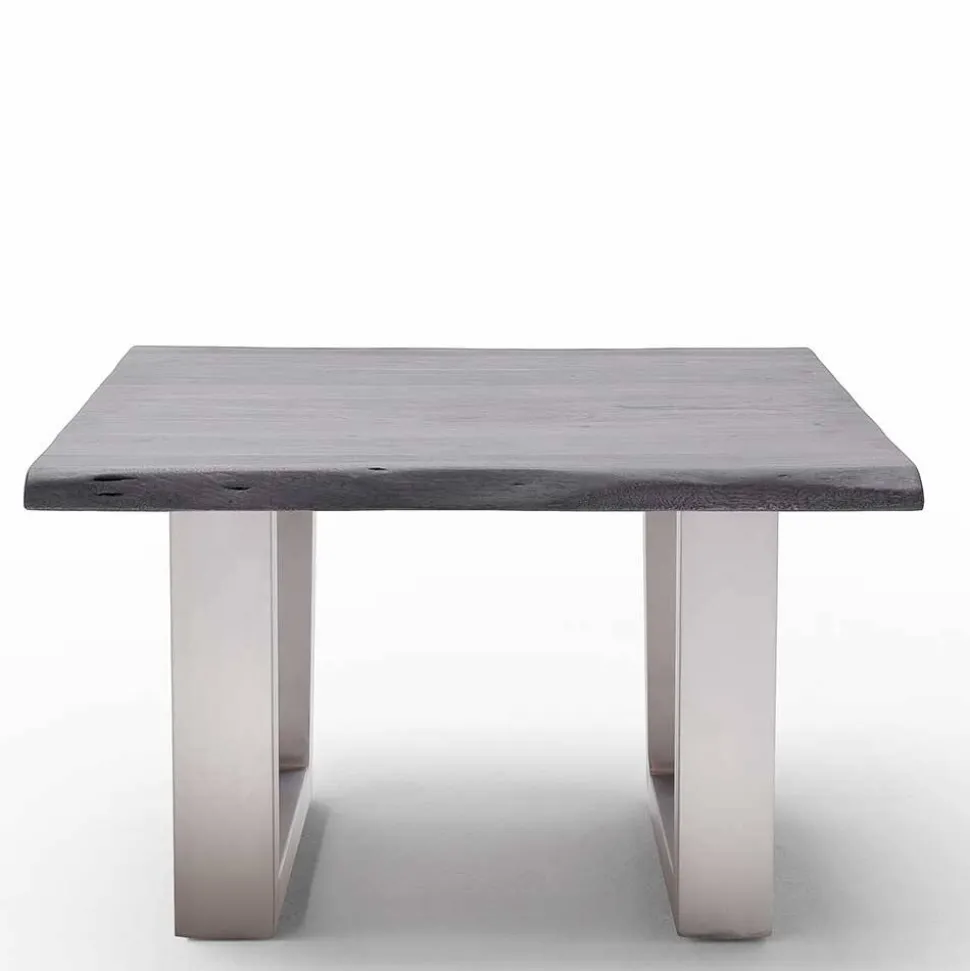 Wohnzimmertisch mit Naturkante Akazie - Daana