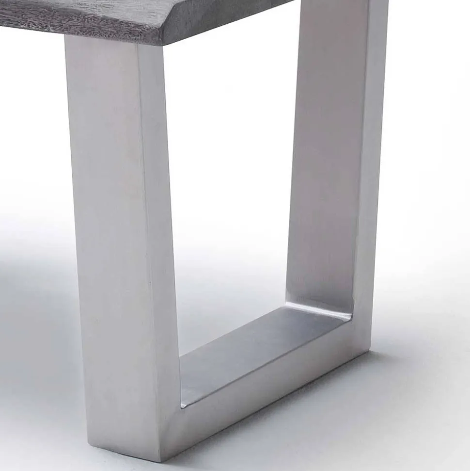 Wohnzimmertisch mit Naturkante Akazie - Daana