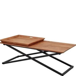 Wohnzimmertisch mit zwei Tabletts - Mailiona