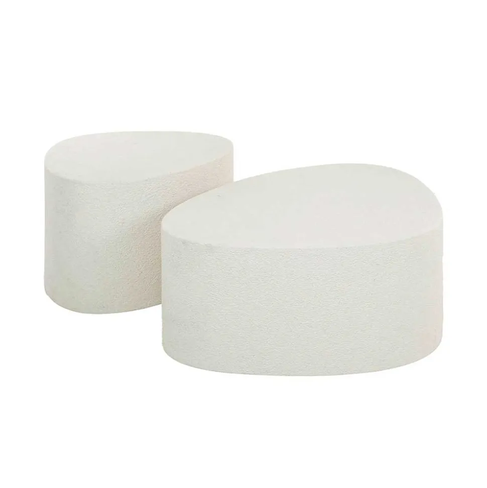 Wohnzimmertische aus Marmorkomposit - Ezeiza (zweiteilig)