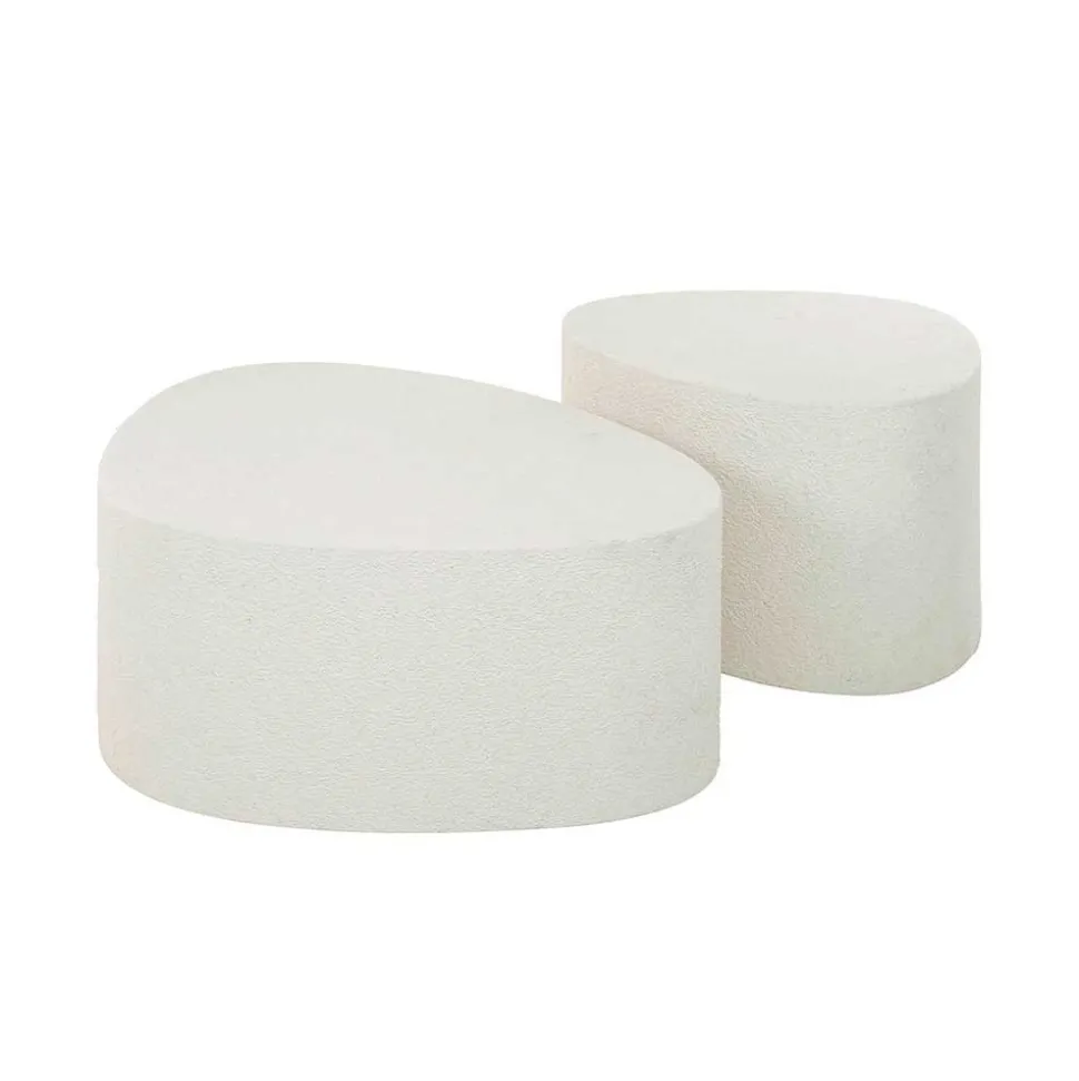 Wohnzimmertische aus Marmorkomposit - Ezeiza (zweiteilig)