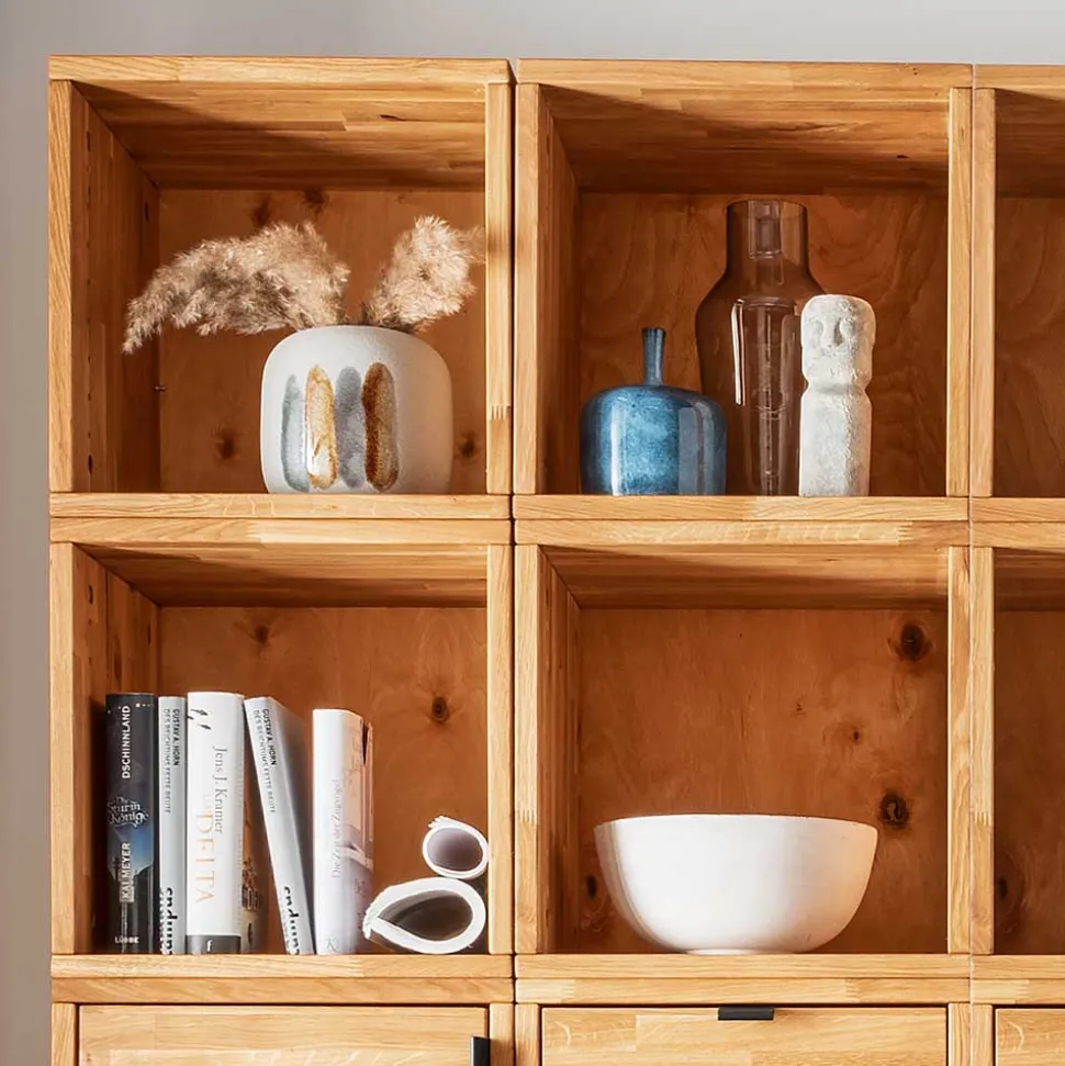 Würfel Regal aus Massivholz geölt - Iljona