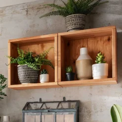 Würfelregale Kombination aus Kernbuche - Gabela (zwölfteilig)