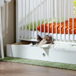 70x140 Babybettchen Masculino in Weiß