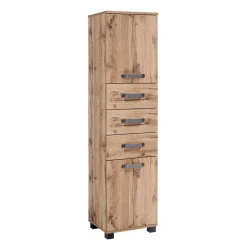 40x164 Badschrank mit 3 Schubladen - Iskro