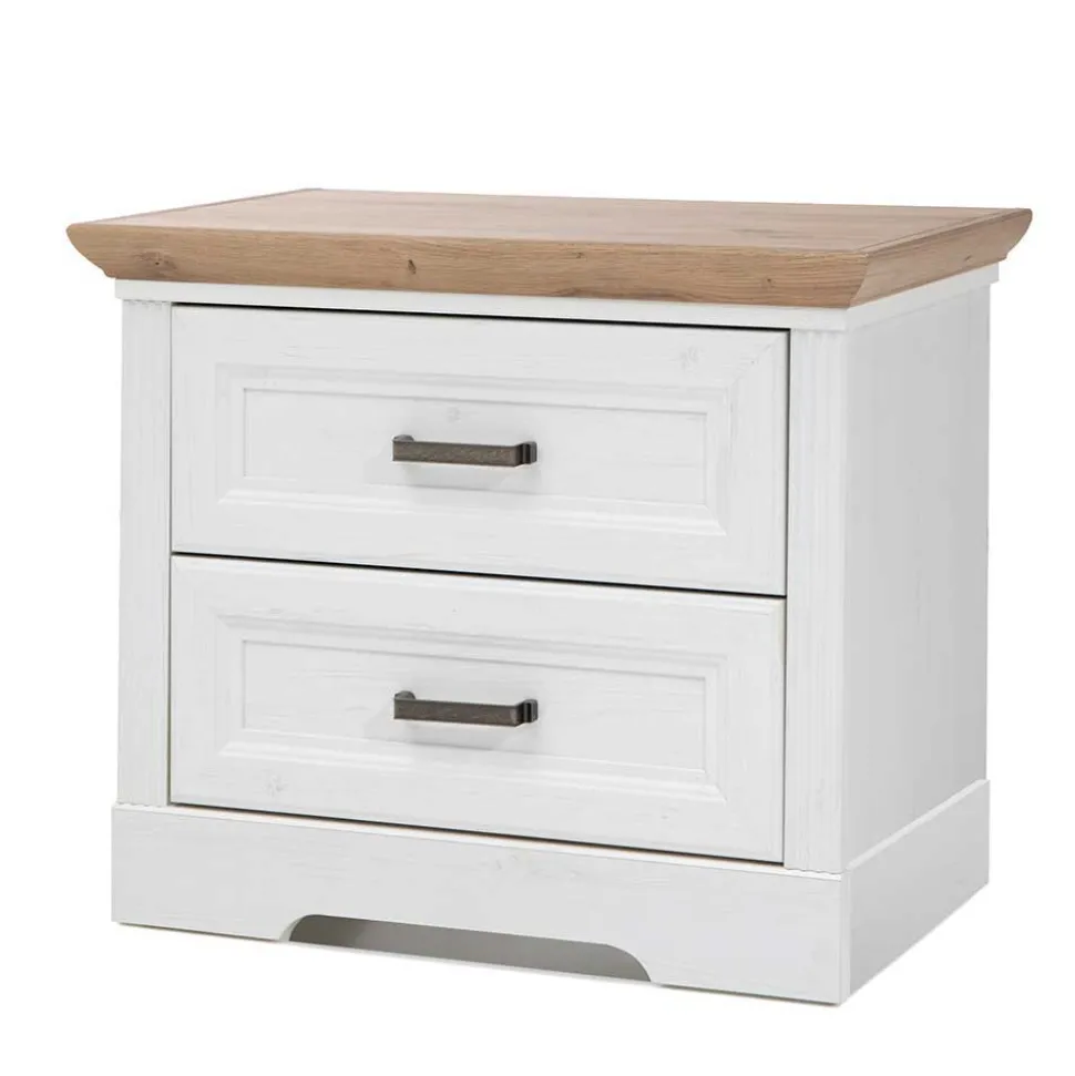 140x200 Bett & Nachtkommode & Schrank - Maggio (dreiteilig)