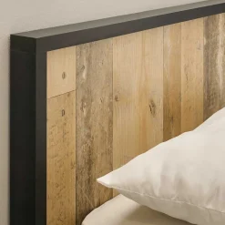 90x200 Bett & Nachttisch & Schrank - Naiavio (dreiteilig)